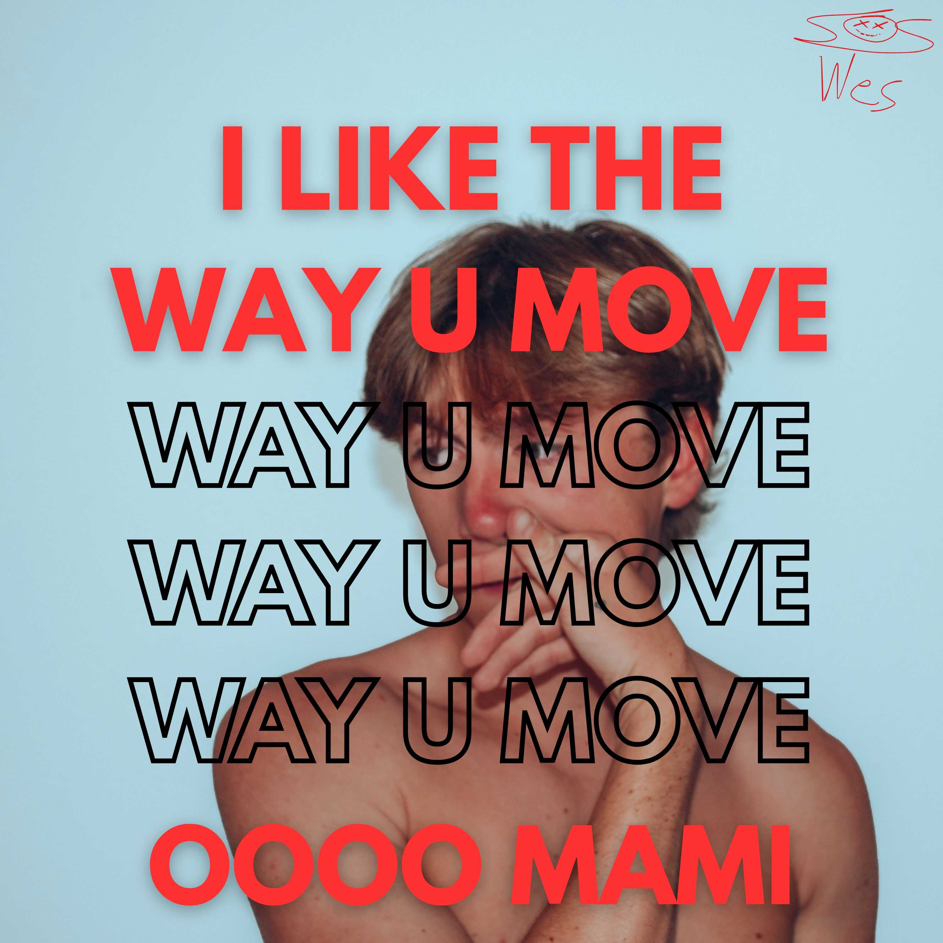 SOS Wes acapella artwork